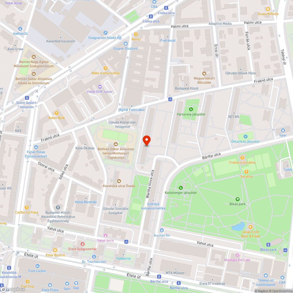 XI. Csúszkás játszótér madárürülékkel szennyezett bejelentés helye