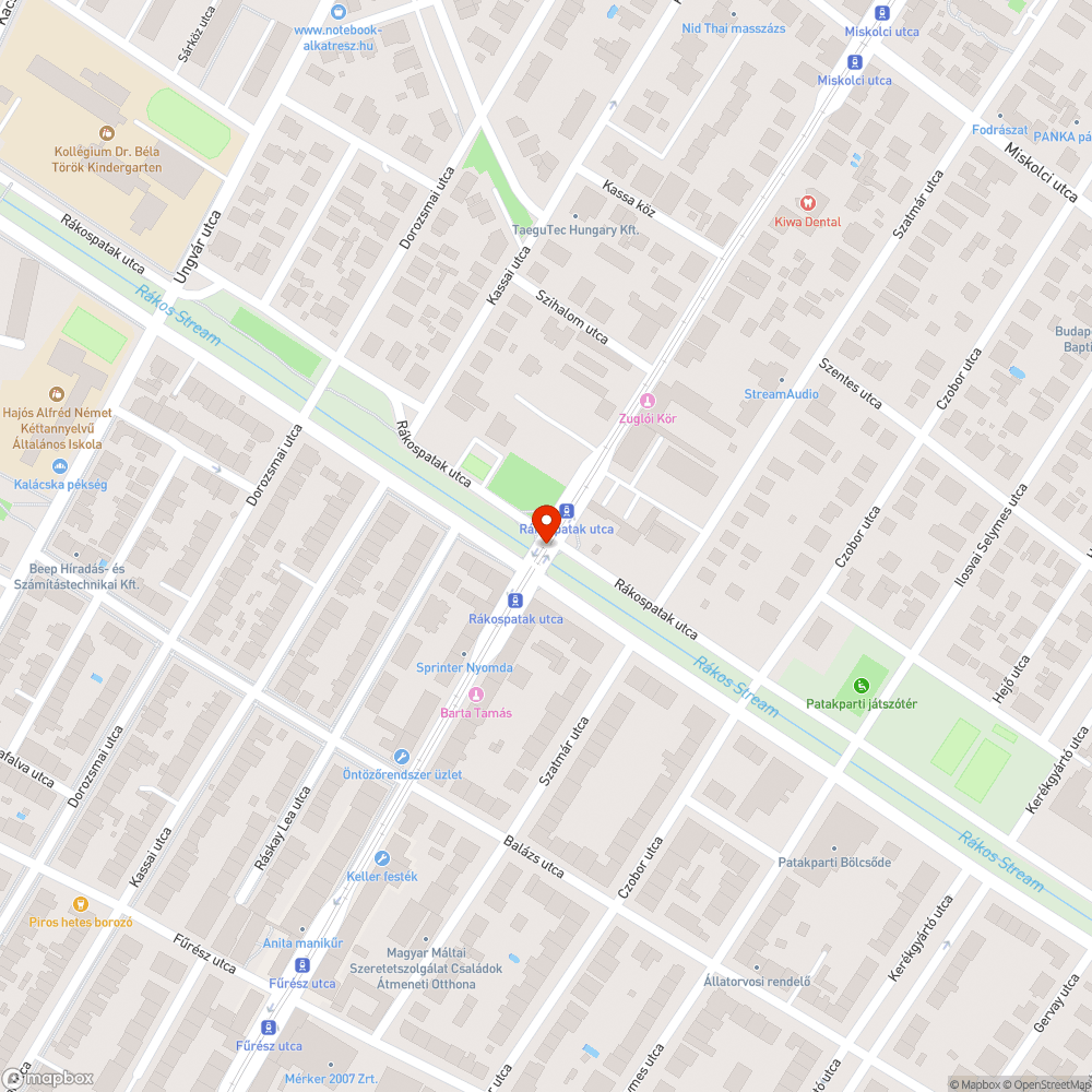 Nem működő jelzőlámpa bejelentés helye