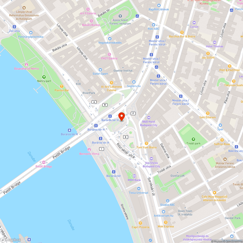 Boráros téri csendélet, szeméthegyek, mocsok... bejelentés helye