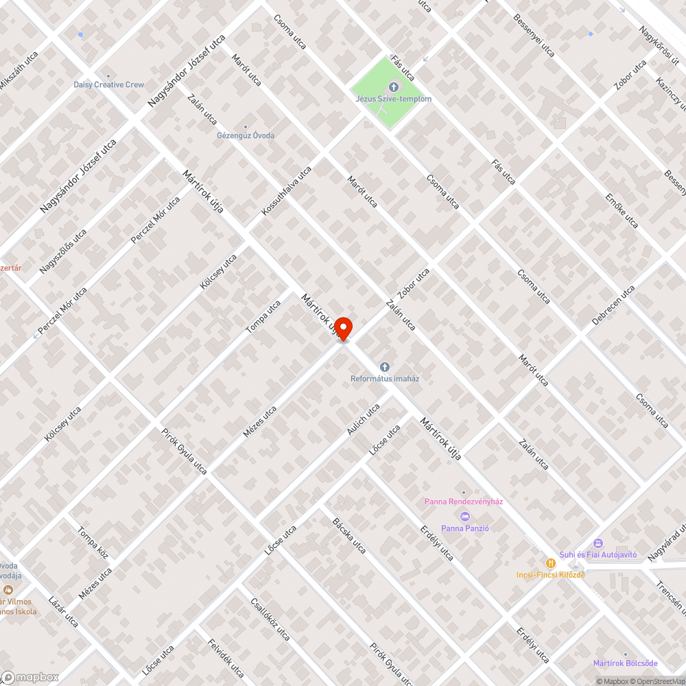 Hiányzó utcanévtáblák bejelentés helye