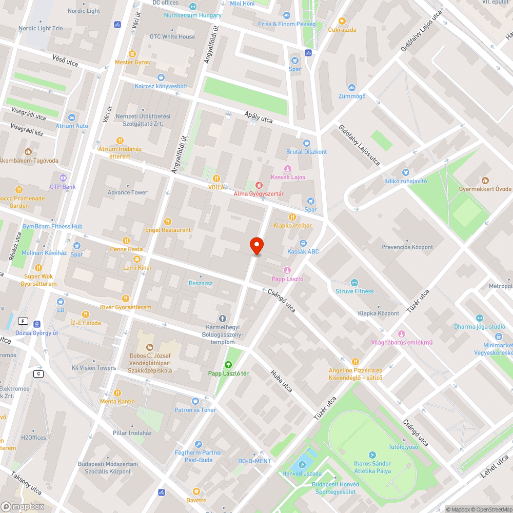 állandó szemétlerakat Angyalföldön, a Rózsafa utcában bejelentés helye