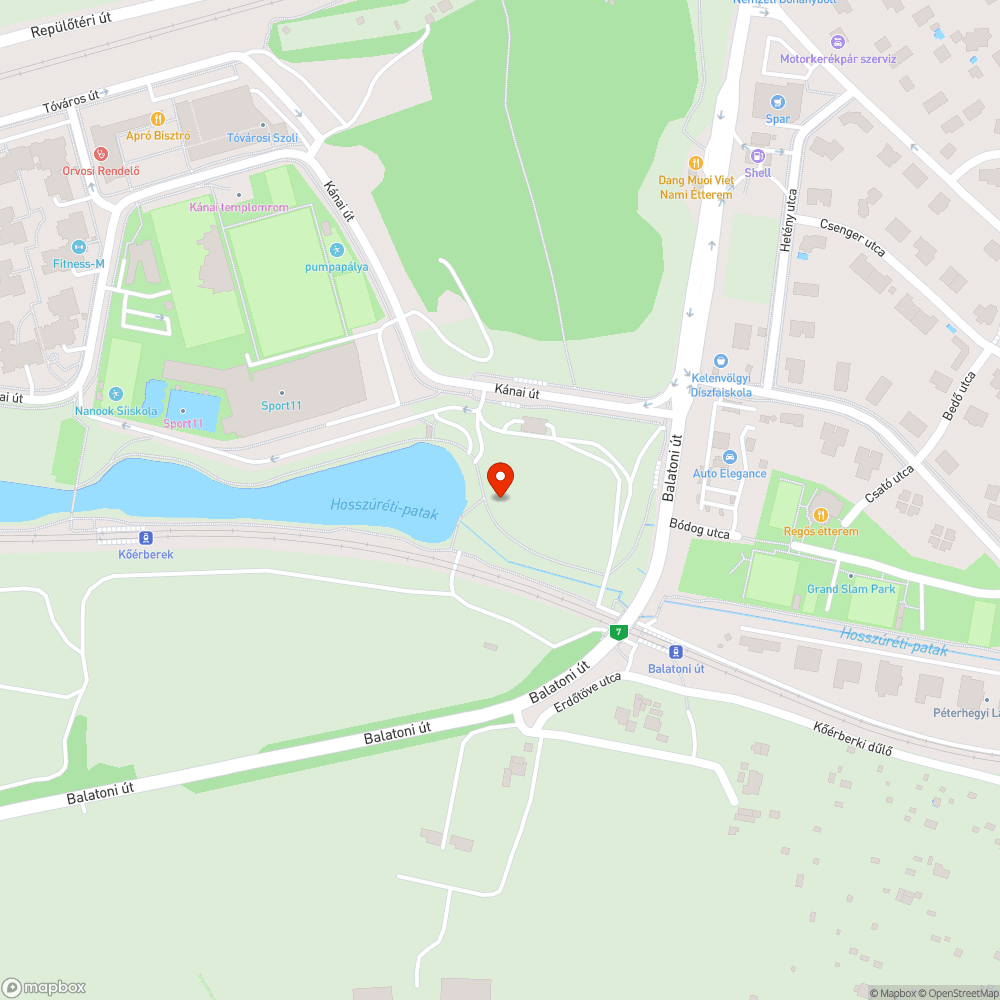 Kidöntött lámpa bejelentés helye