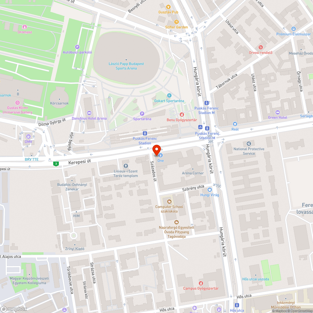 Lekopott gyalogátkelőhely bejelentés helye