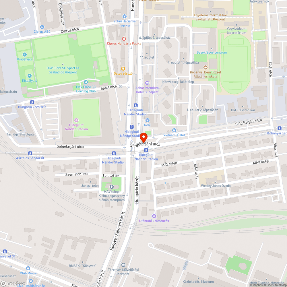 Nem működő jelzőlámpalencse bejelentés helye