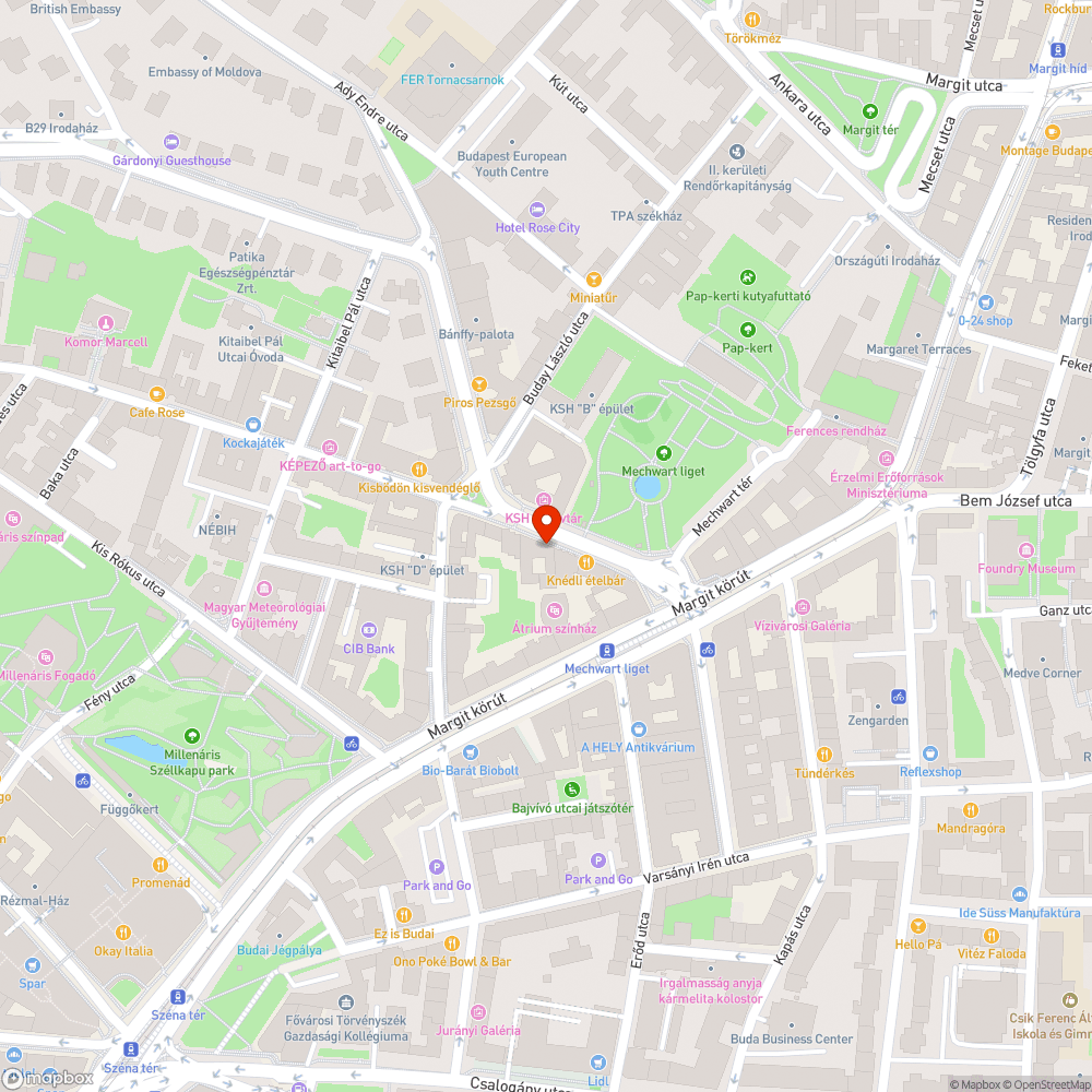 problémás várakozás a Mechwart térnél bejelentés helye