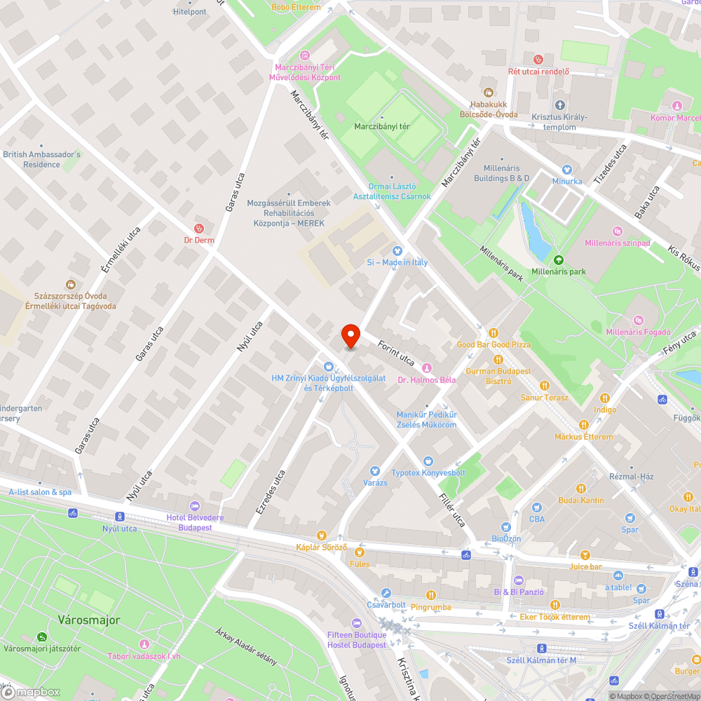 Törött lépcső bejelentés helye