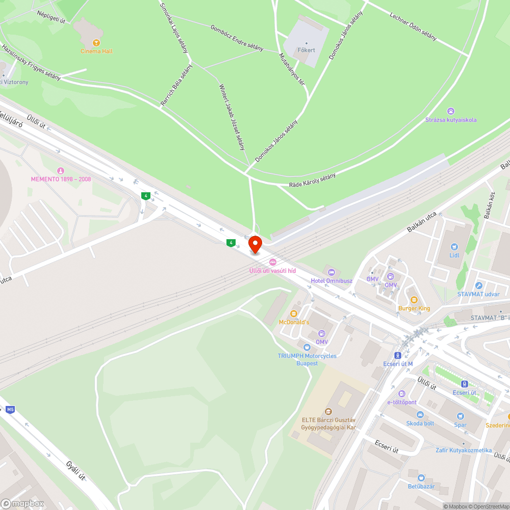 Feleslegesen piros lámpa bejelentés helye