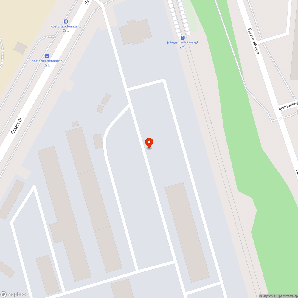 Zöldhulladék bejelentés helye