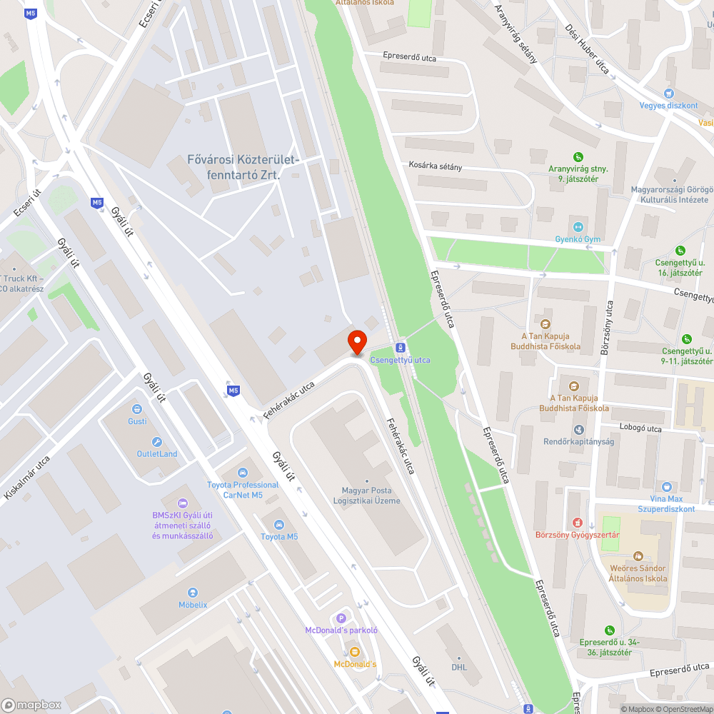 Terelőtábla bejelentés helye