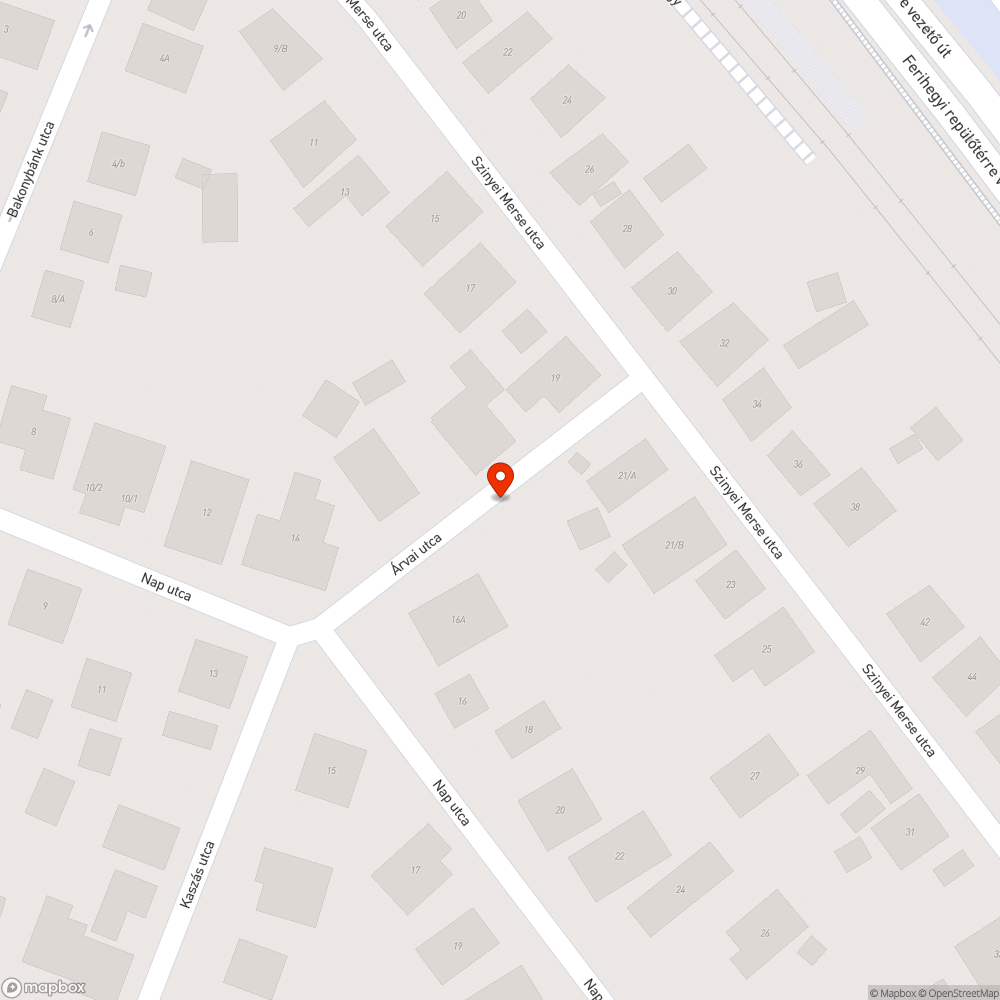 Omlik az úttest az Árvai utcában bejelentés helye