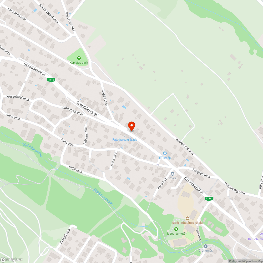 Járdaépítés a Szentlászlói út támfalának rongálásával? bejelentés helye