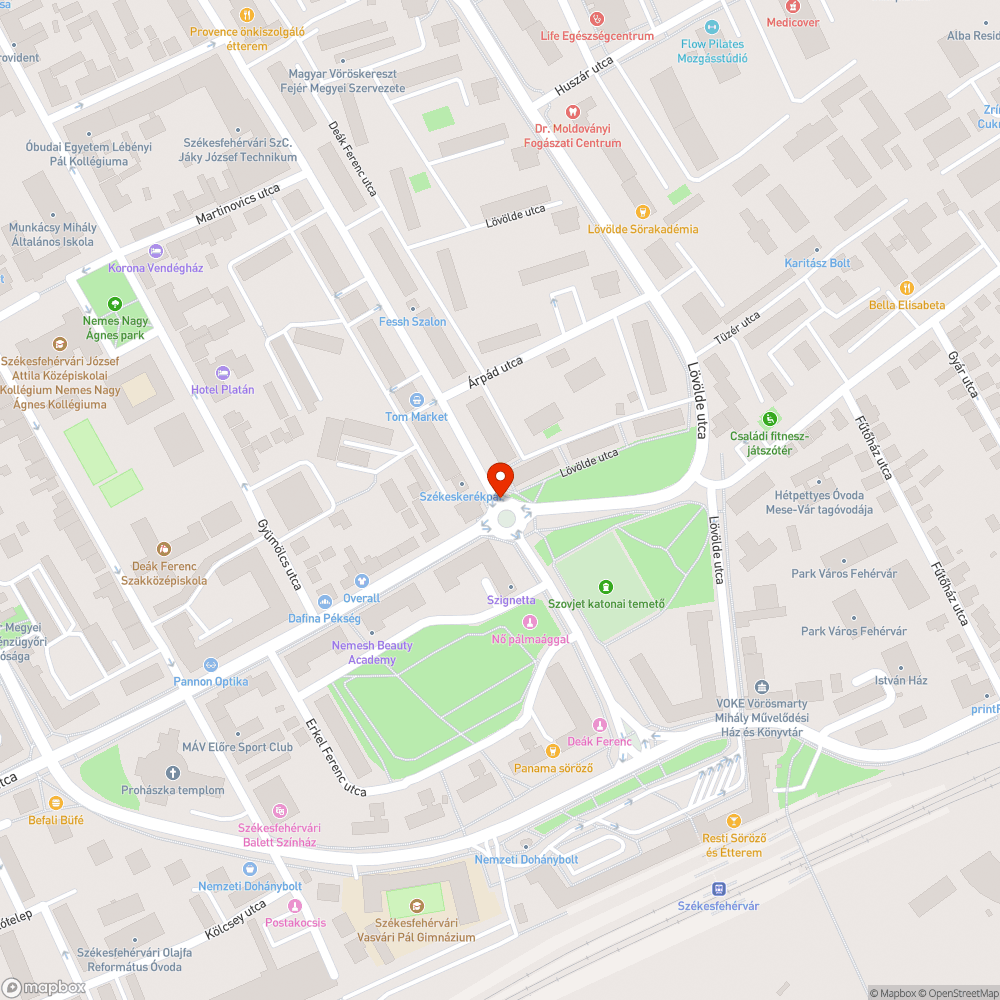 Csatornalefolyó rossz irányú résekkel Deák-Horvát körforgalomban bejelentés helye