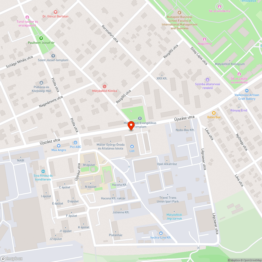 Elhagyott bringa a Lidlnél bejelentés helye