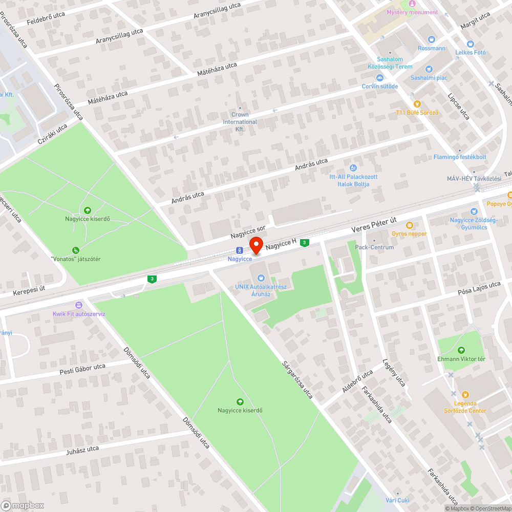 Kilyukadt aknatető bejelentés helye