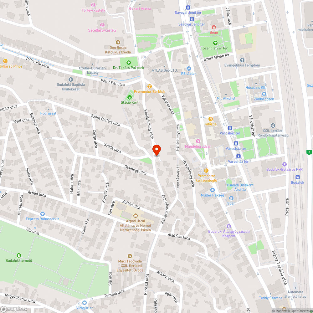 Kiömlött beton bejelentés helye