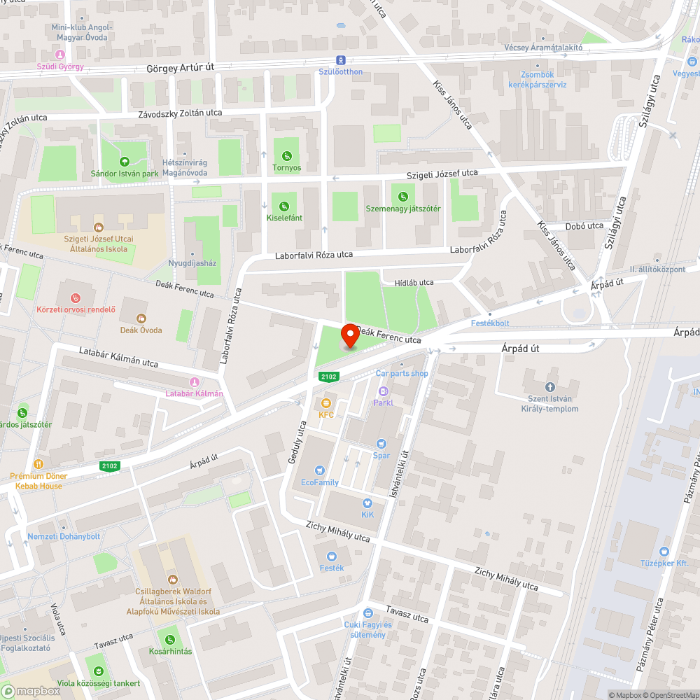 Nincs kiépített közvilágítás. bejelentés helye