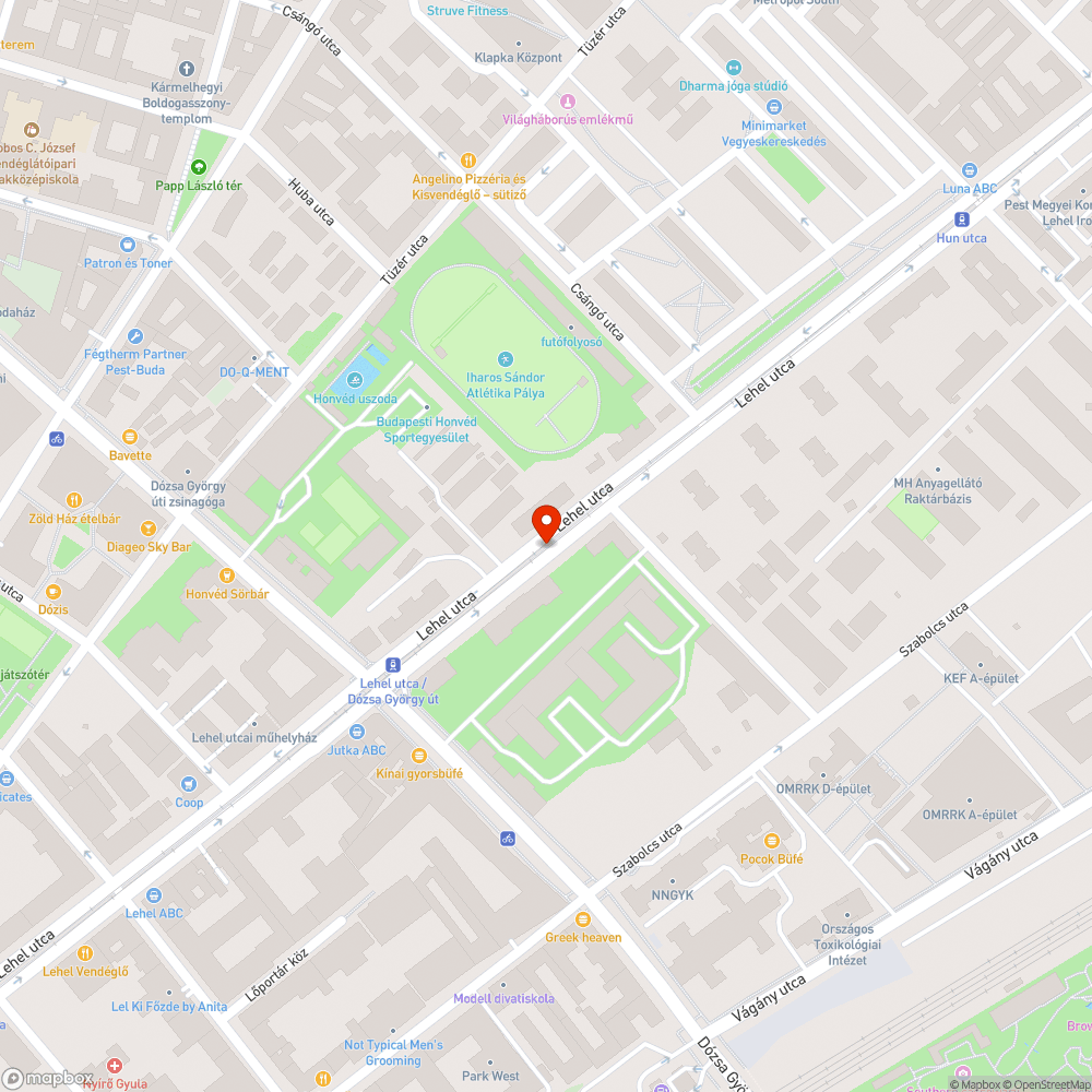 Tolakodó autók miatti lassú áthaladó forgalom bejelentés helye