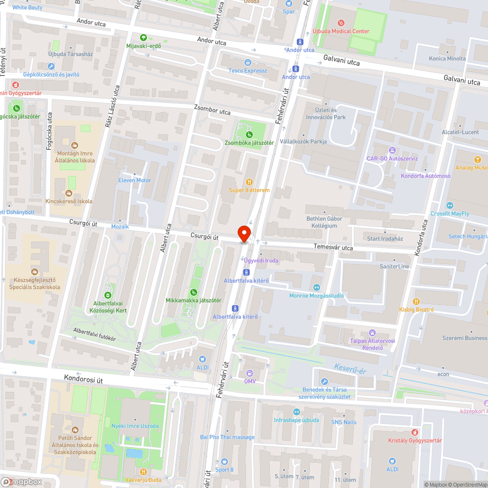 Elhanyagolt utcanévtábla bejelentés helye