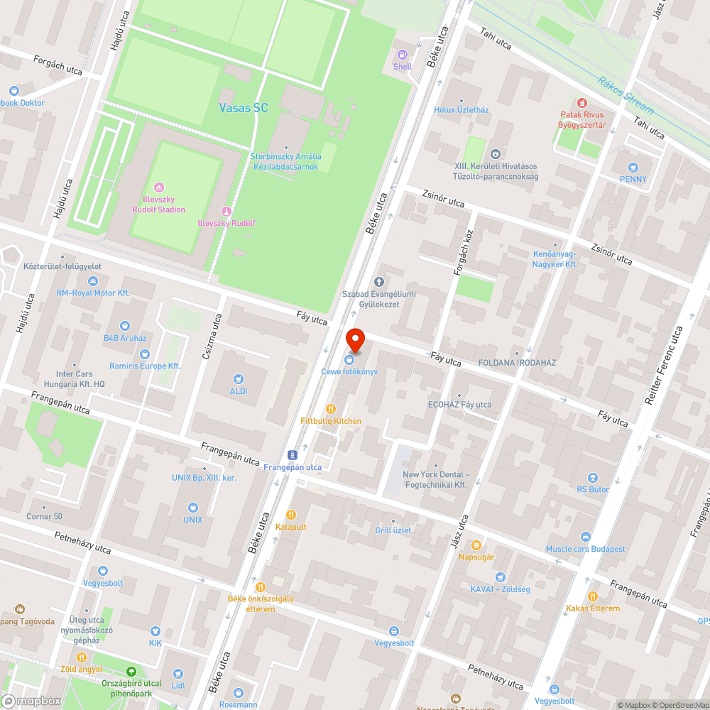 Fedett buszmegálló hiánya bejelentés helye