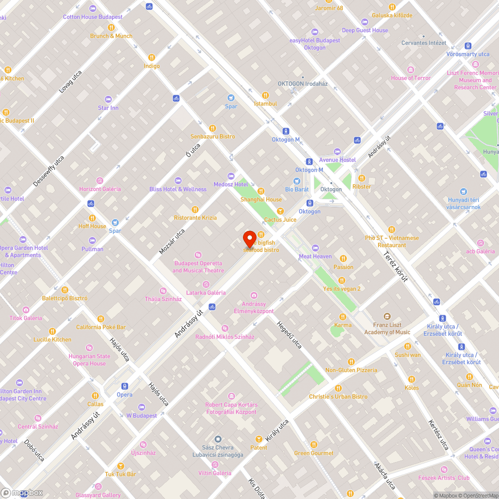 Andrássy út bejelentés helye