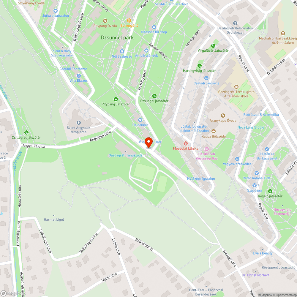 Kátyú bejelentés helye