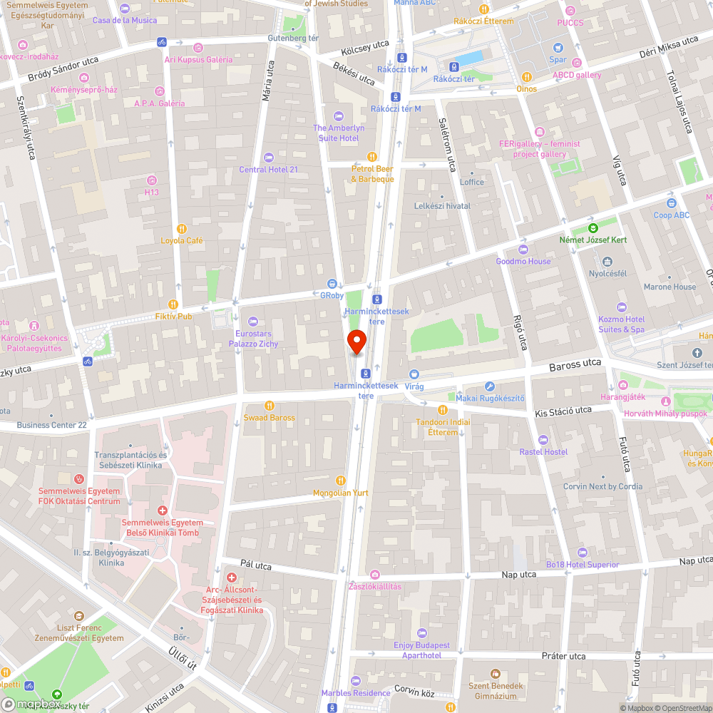 Kitört/Hiányzó parkolást gátló oszlopok - 1 bejelentés helye