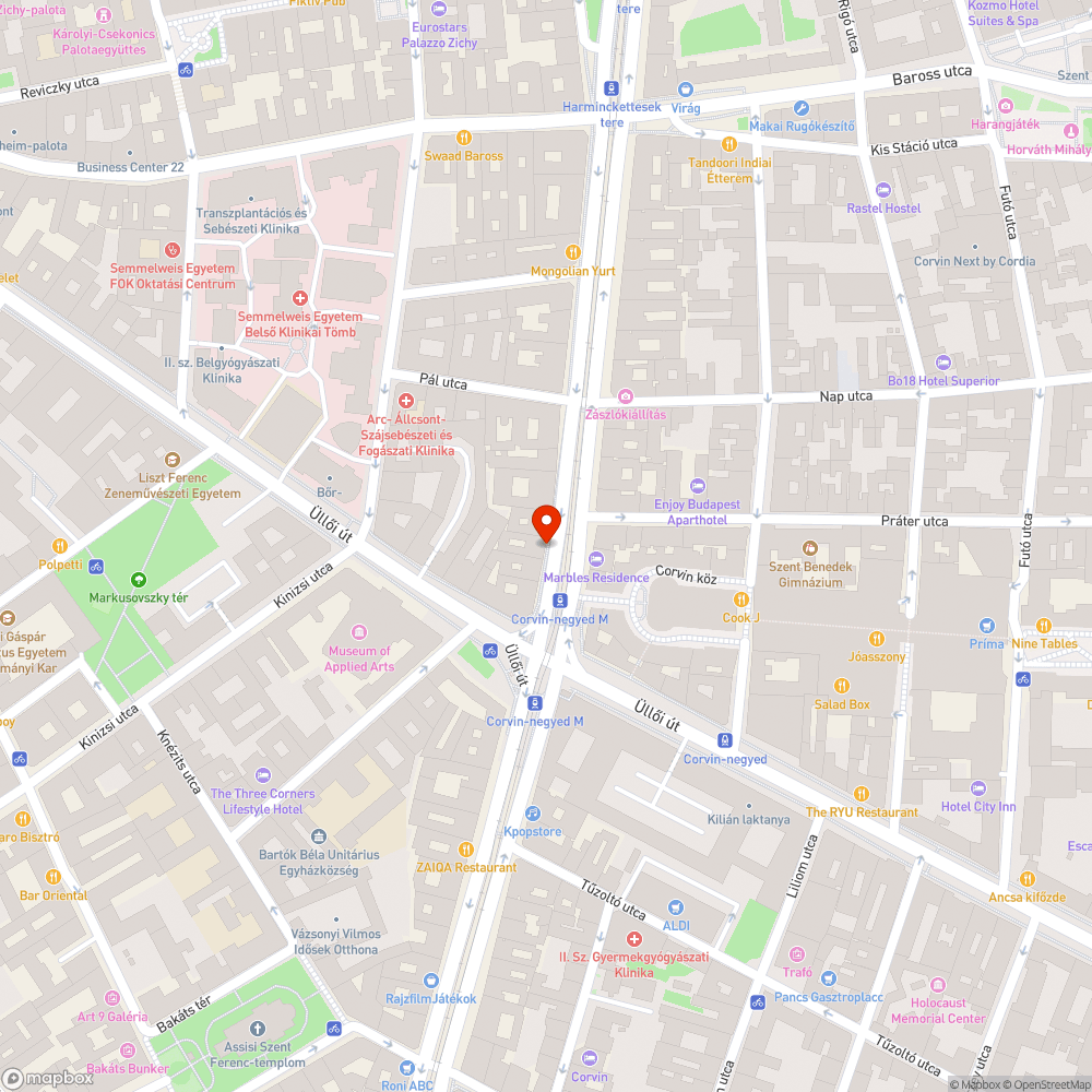 Kitört/Hiányzó parkolást gátló oszlopok 2 bejelentés helye