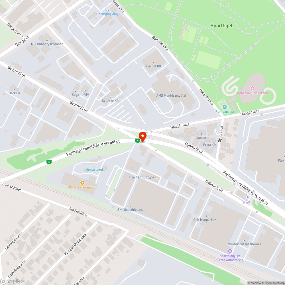 Hiányzó közúti jelzőtábla bejelentés helye