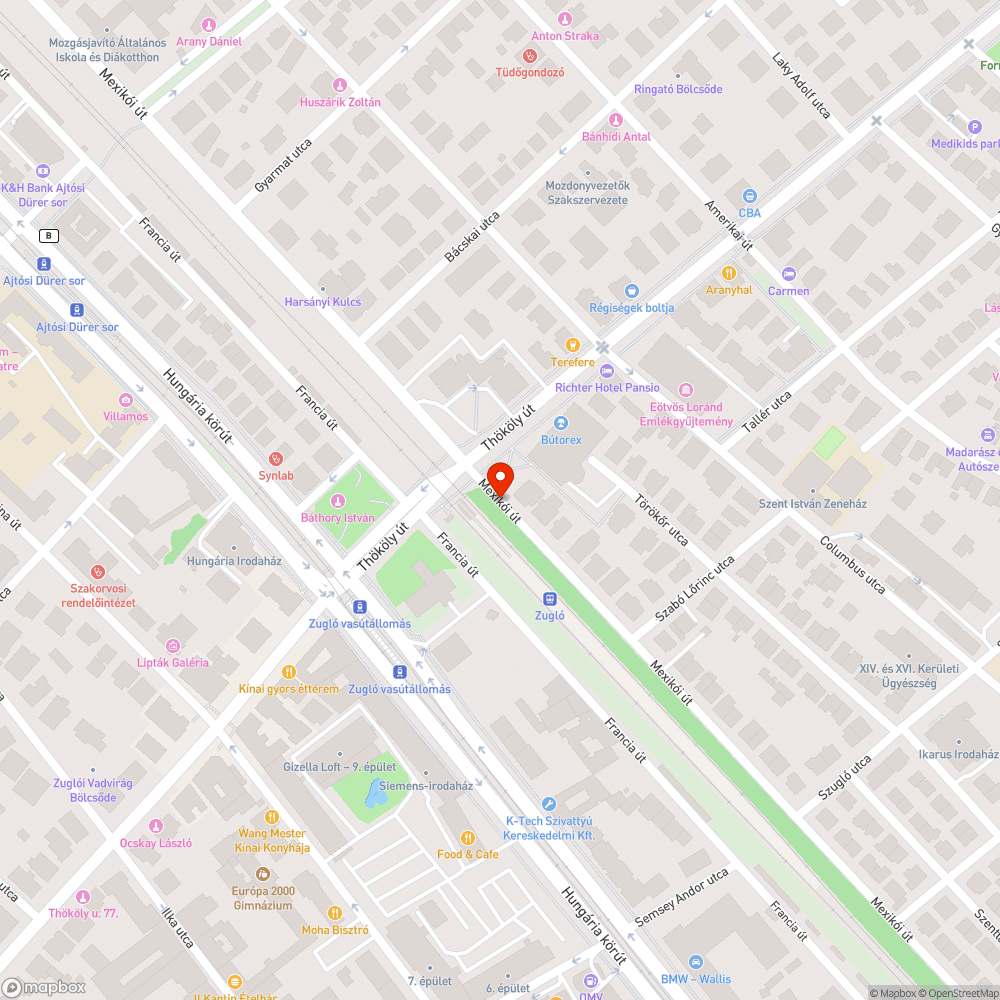 Szemetes, rendezetlen közterület bejelentés helye