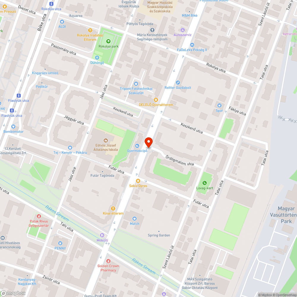 széttört üveg bejelentés helye