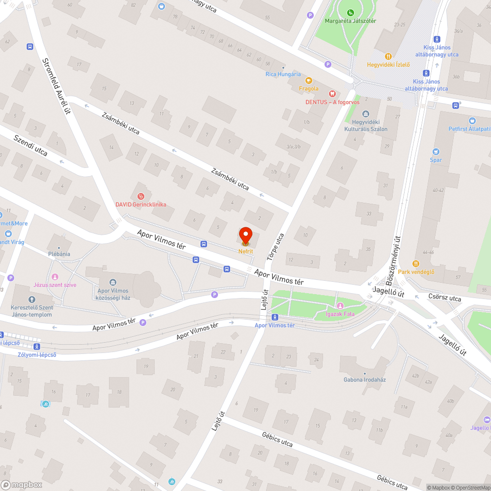 Megdőlt tábla bejelentés helye