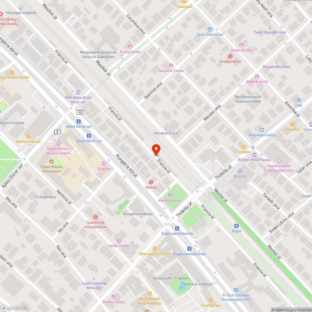 Roncsautó bejelentés helye