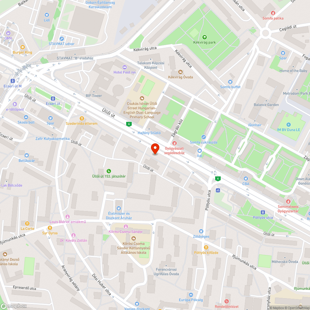 Alig látszódó útfelfestések bejelentés helye