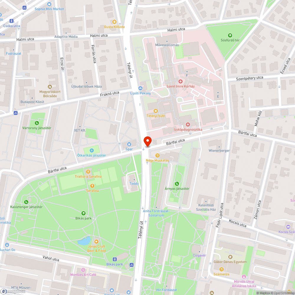 Forgalmi lámpa - fejlesztés bejelentés helye