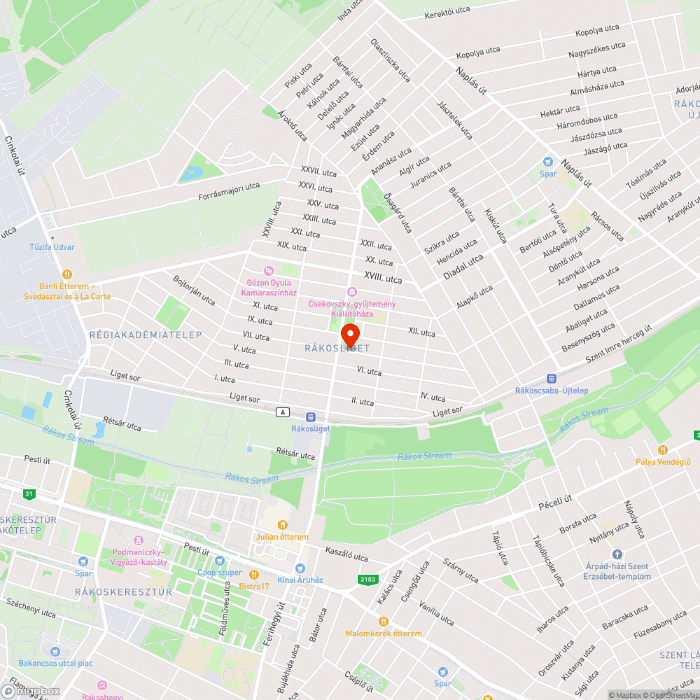 Balesetveszélyes járda bejelentés helye