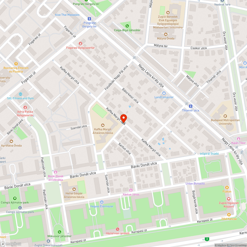 Kidőlt táblaoszlop bejelentés helye