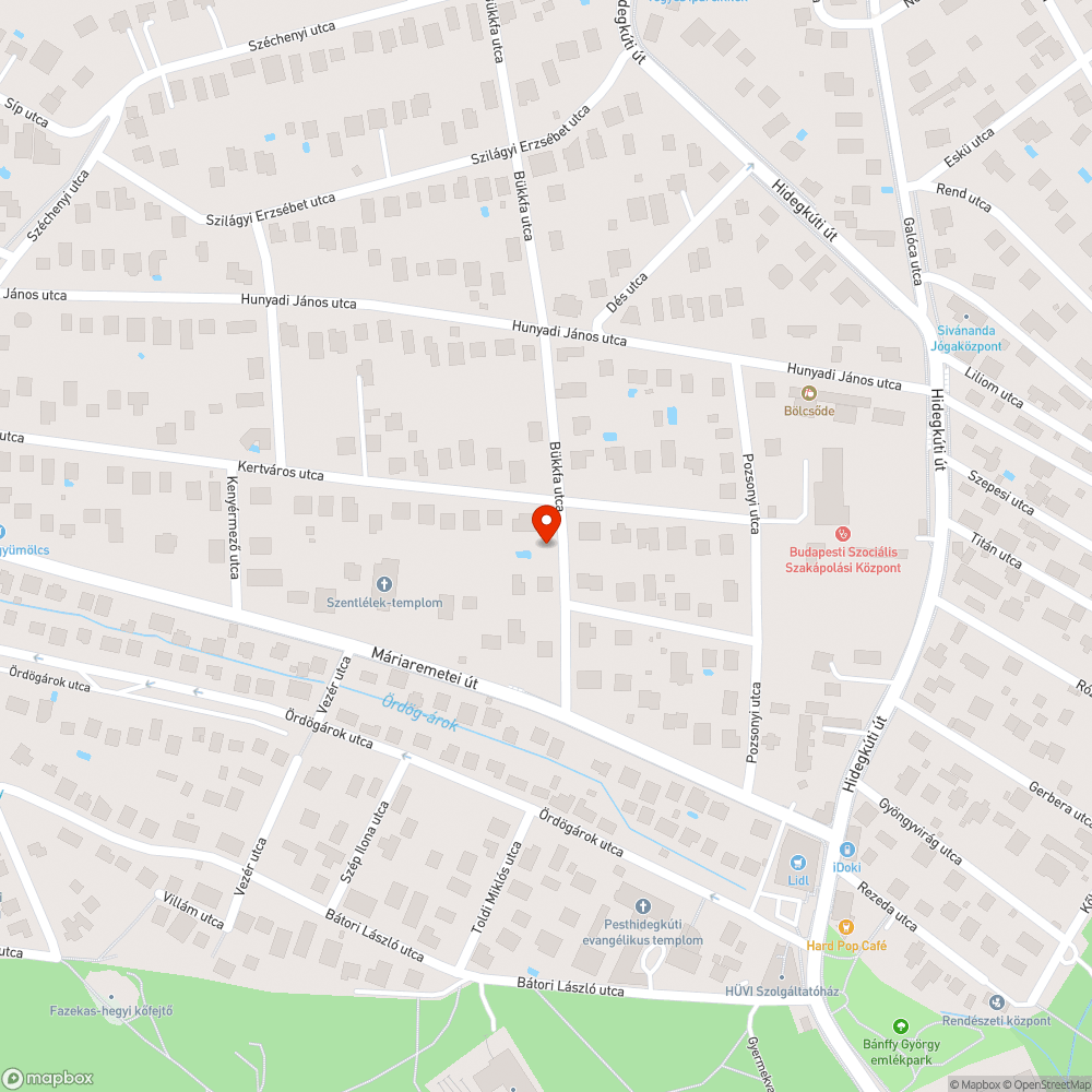 beszakadt uttest bejelentés helye