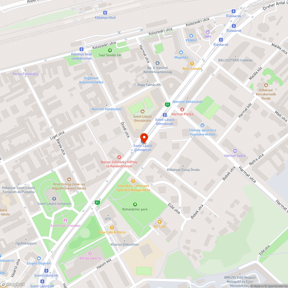 Eltörött szemetes edény bejelentés helye