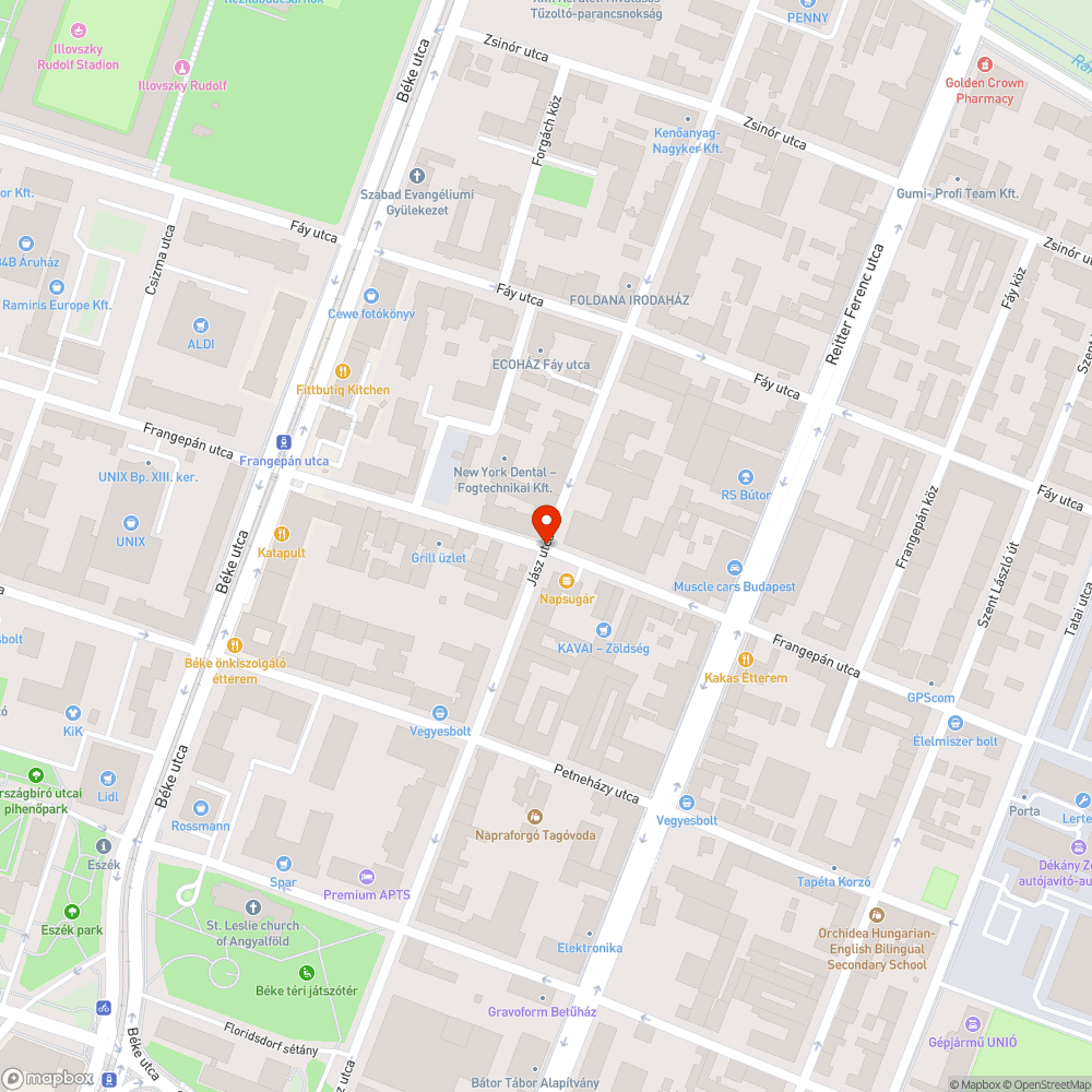 Forgalomlassíto küszöb vagy tempo 30 bejelentés helye