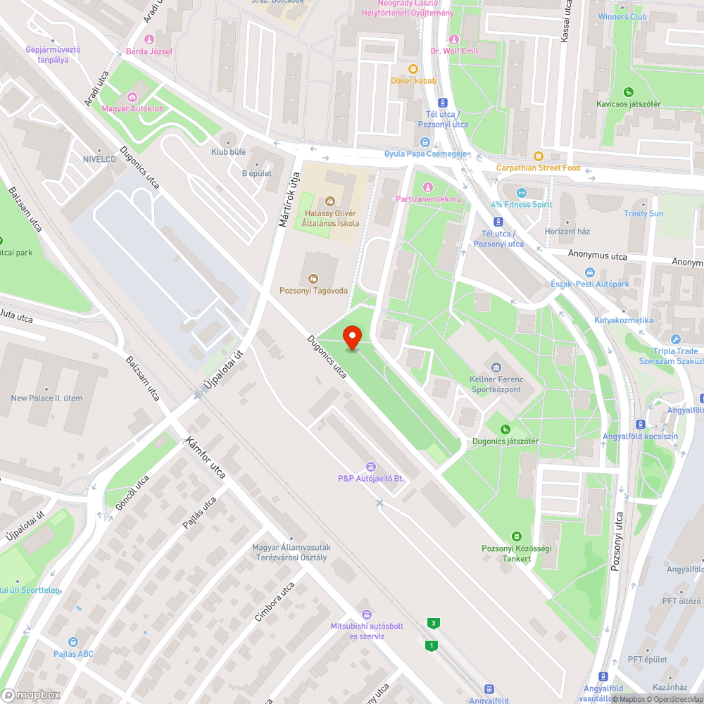 közterületi szemét bejelentés helye