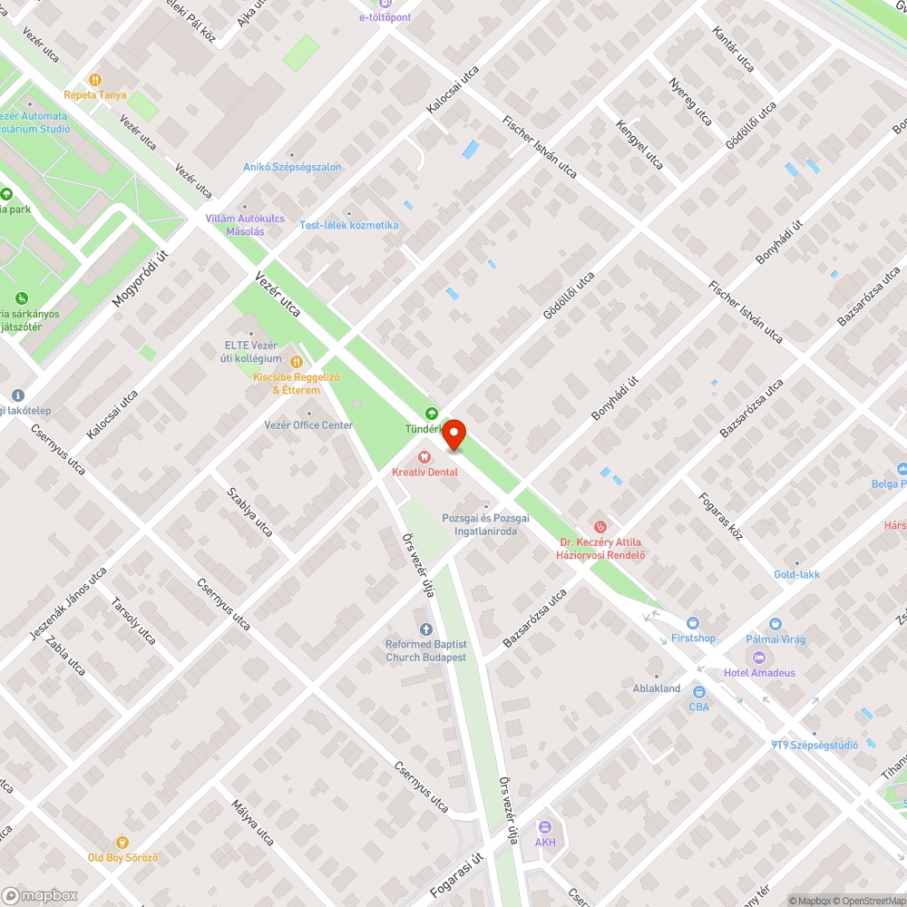 Gyér közvilágítás a Gödöllői utcánál bejelentés helye