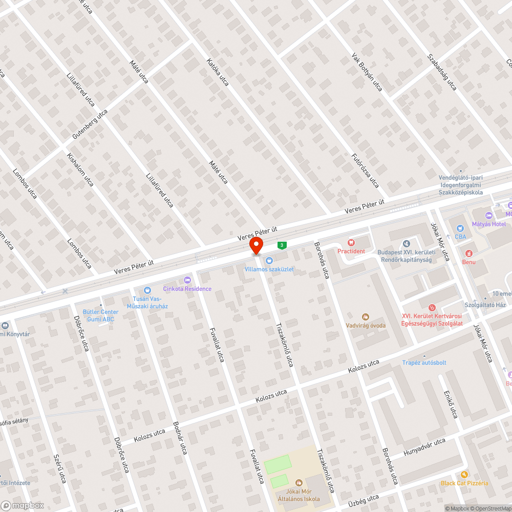 kerékpárút hiba bejelentés helye