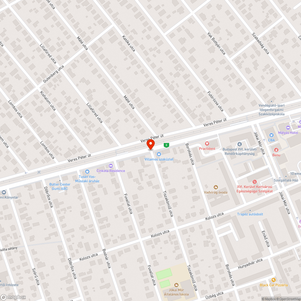 kerékpárút hiba bejelentés helye