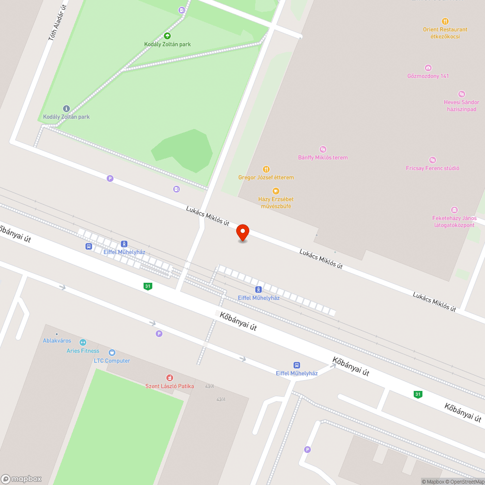 Kerékpárútra felhordott sár (Strabag) bejelentés helye