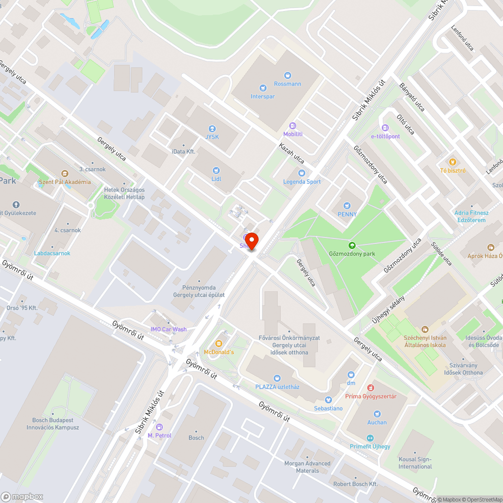 Megrongált villanyoszlop bejelentés helye