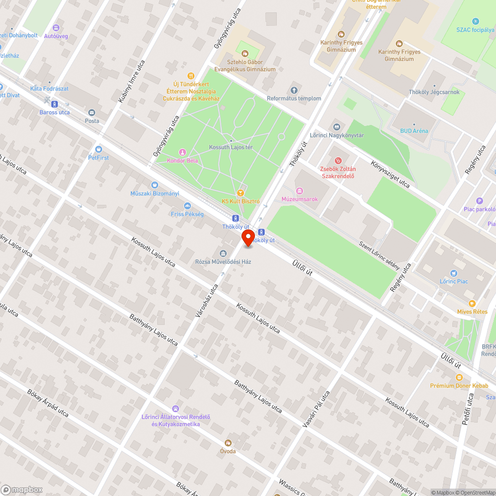 Fényterelő hiány bejelentés helye