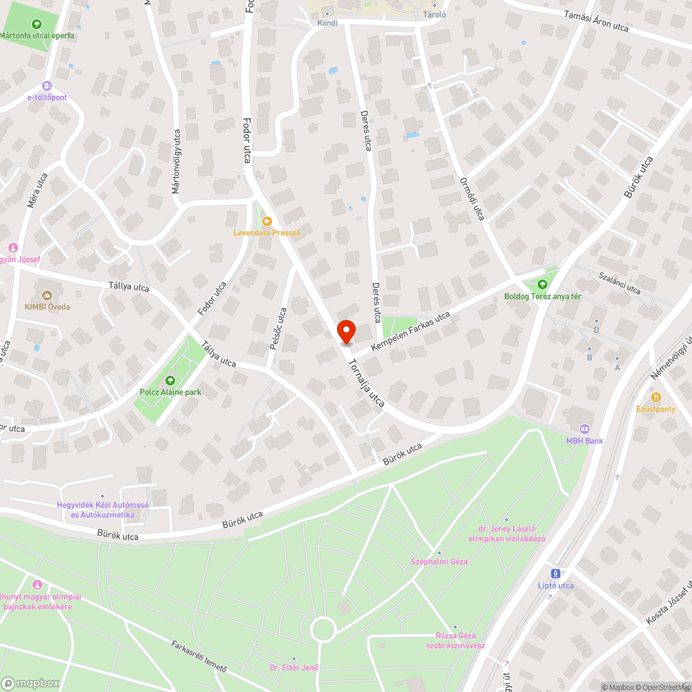 életveszélyes aknafedő bejelentés helye