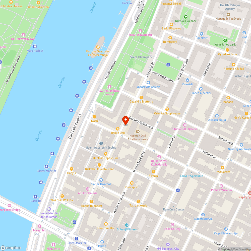 Hiányzó közvilágítás a Pozsonyi út 27-31 előtt bejelentés helye