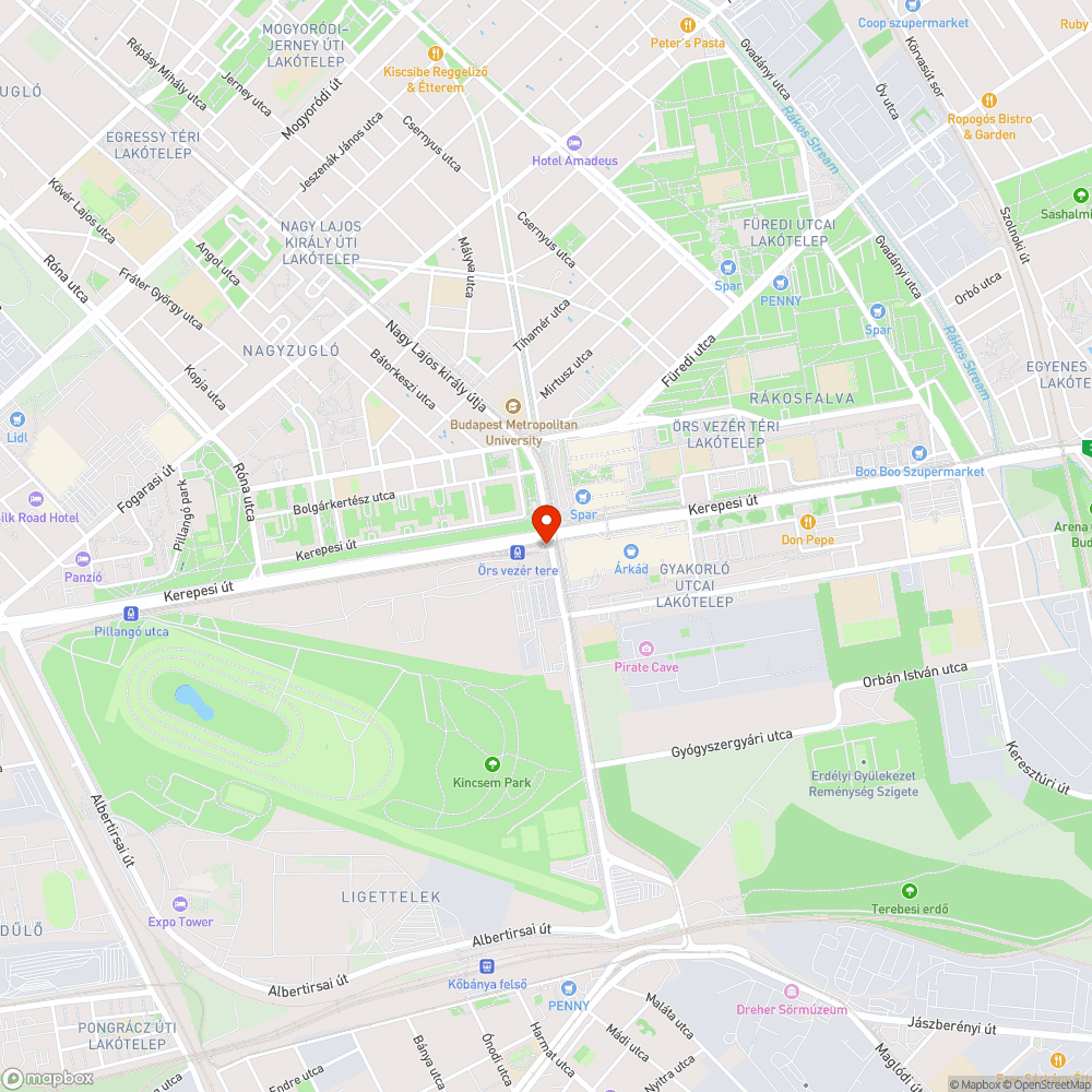 Felborult kuka bejelentés helye