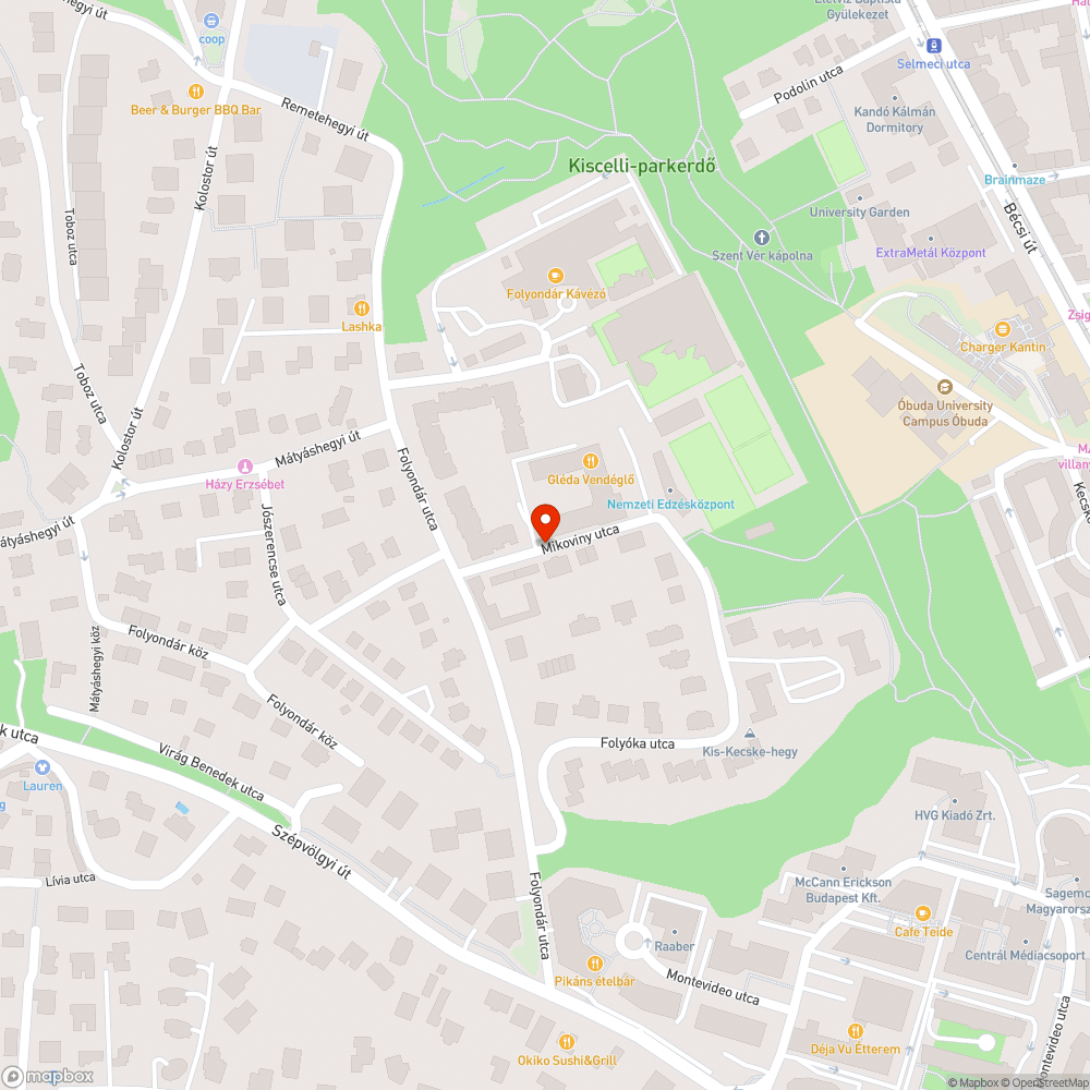 Hiányzó járda bejelentés helye